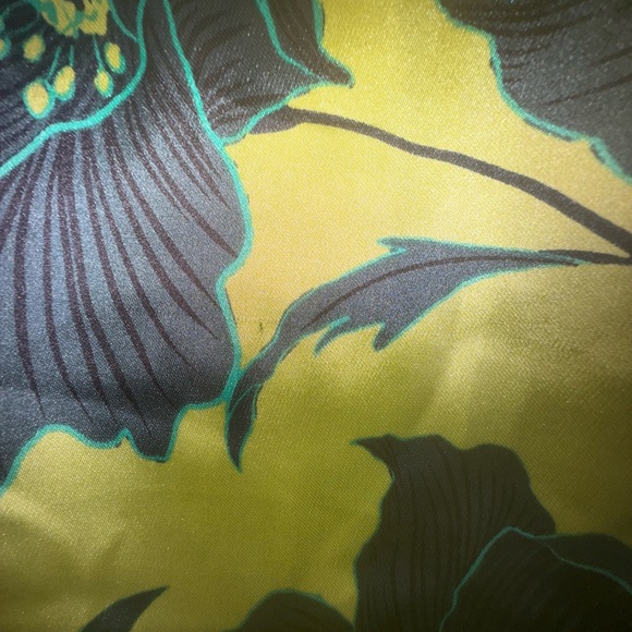 Bailey 44 Green Black Long Sleeve Button Down satin Shirt - Picture 11 of 11